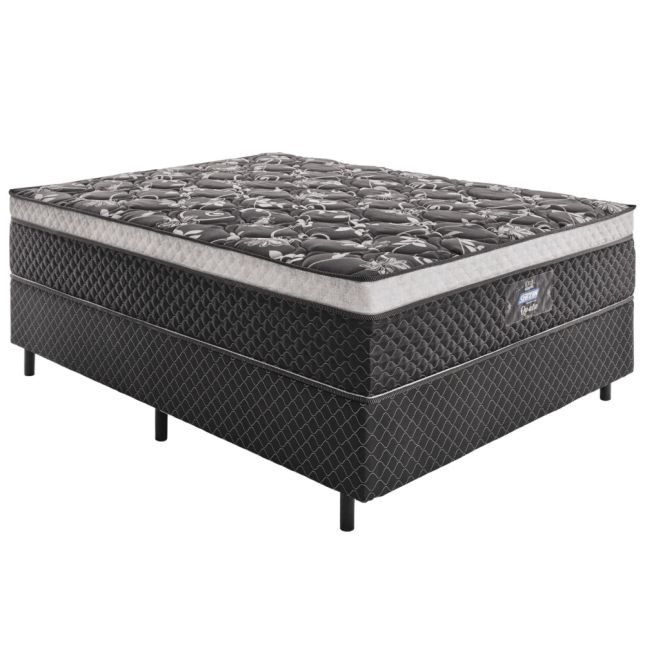 CONJUNTO BOX CASAL GAZIN 138/32 OPALA POKET PRETO